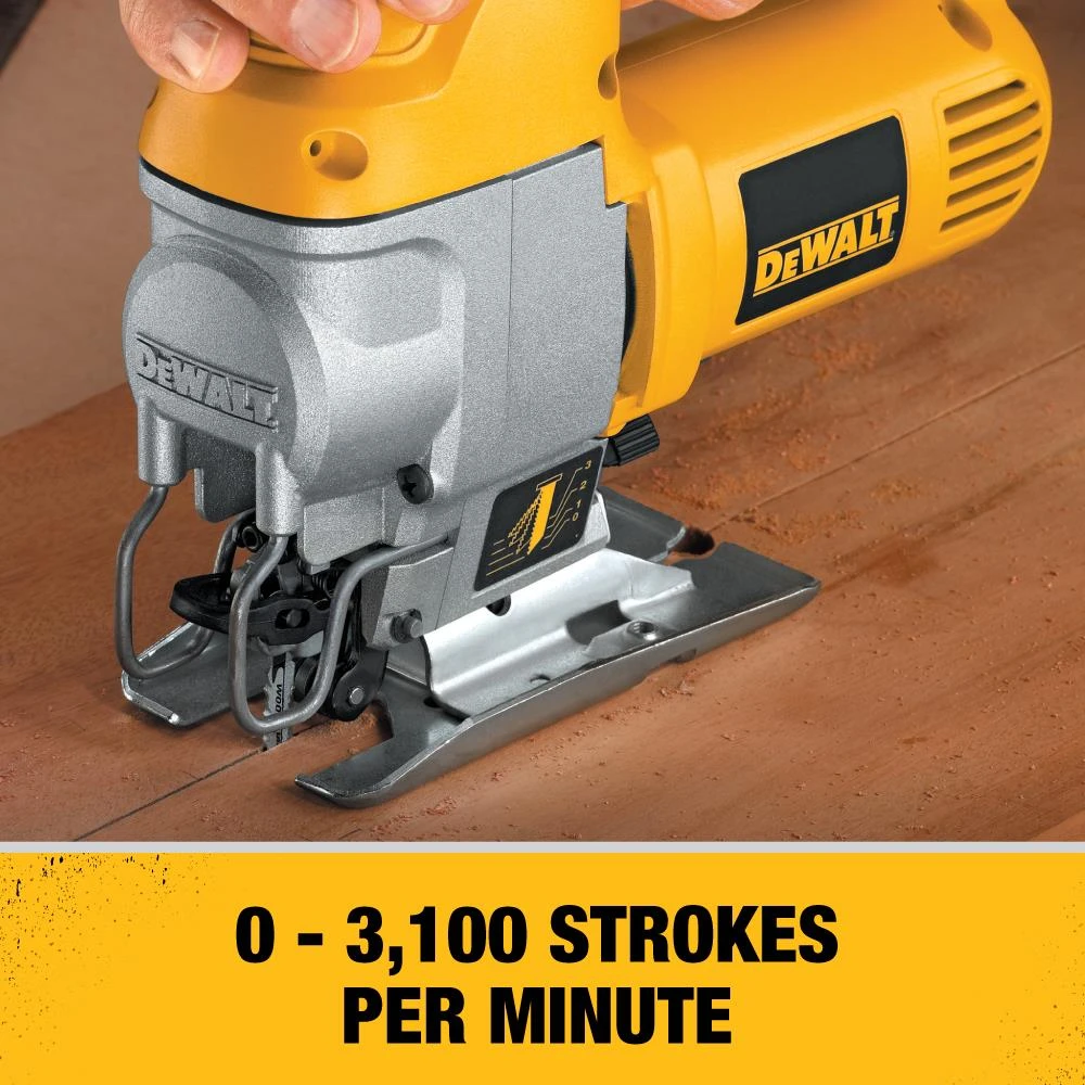 DEWALT 5.5 -Amp Variable Speed Keyless Jigsaw 4 DEWALT 5.5 -Amp Variable Speed Keyless Jigsaw - Image 4