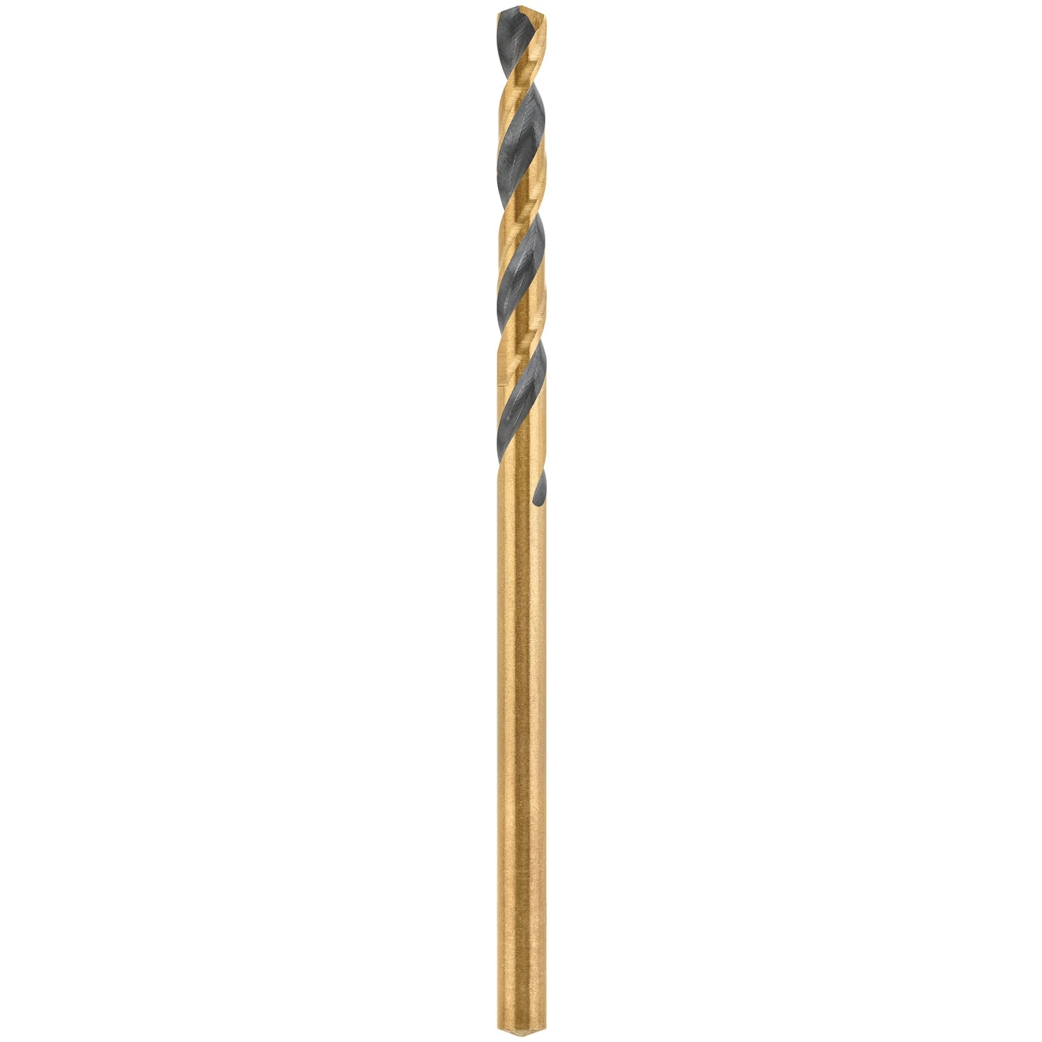 DEWALT 5/32-in X 3-1/8-in Black And Gold Coated HSS Jobber Length Twist Drill Bit 2 DEWALT 5/32-in X 3-1/8-in Black And Gold Coated HSS Jobber Length Twist Drill Bit - Image 2