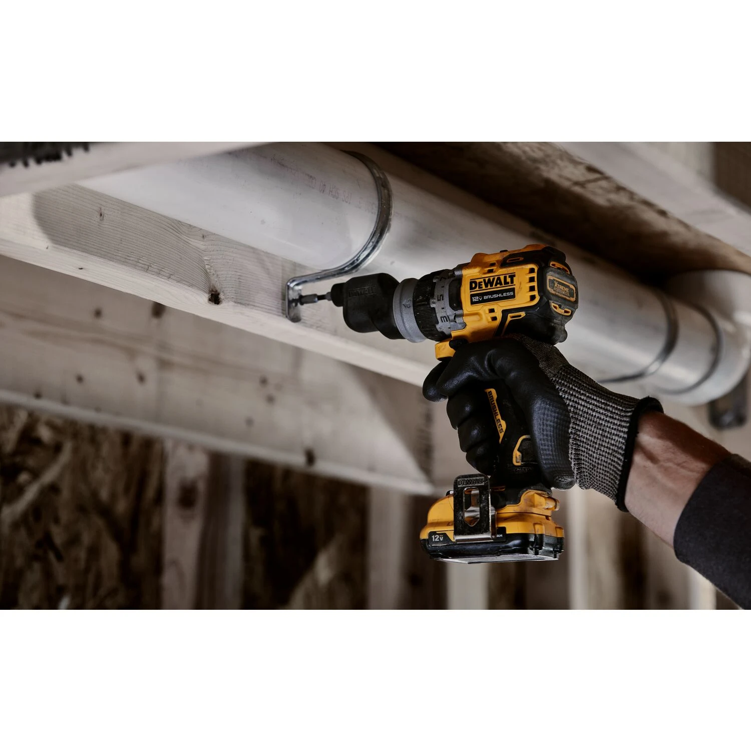 DEWALT XTREME 5-In-1 12-volt Max 3/8-in Keyless Brushless Cordless Drill ( 1 -Batteries Included, And Charger Included ) 18 DEWALT XTREME 5-In-1 12-volt Max 3/8-in Keyless Brushless Cordless Drill ( 1 -Batteries Included, And Charger Included ) - Image 18
