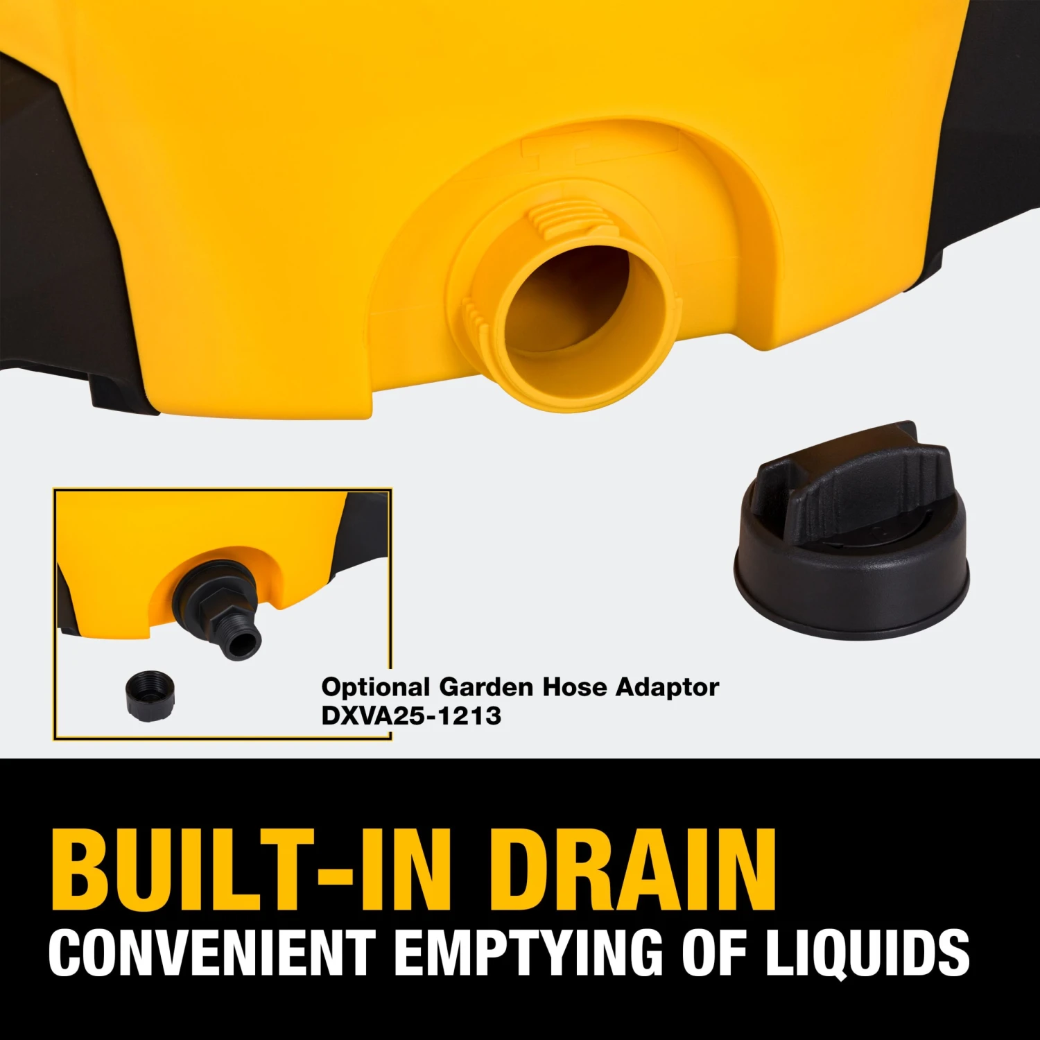 DEWALT Stealthsonic Quiet 12-Gallon 5.5 HP Corded Wet/Dry Shop Vacuum With Accessories Included 13 DEWALT Stealthsonic Quiet 12-Gallon 5.5 HP Corded Wet/Dry Shop Vacuum With Accessories Included - Image 13