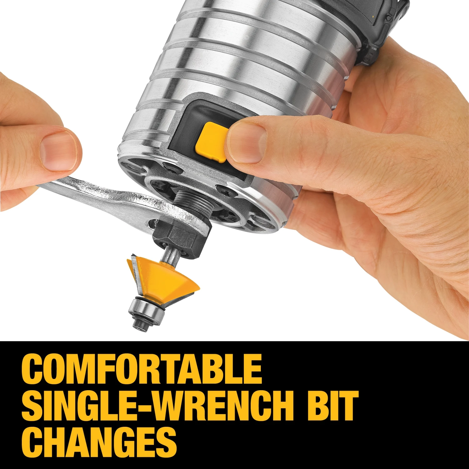 DEWALT 1/4-in 1.25 -HP Variable Speed Fixed Router 9 DEWALT 1/4-in 1.25 -HP Variable Speed Fixed Router - Image 9