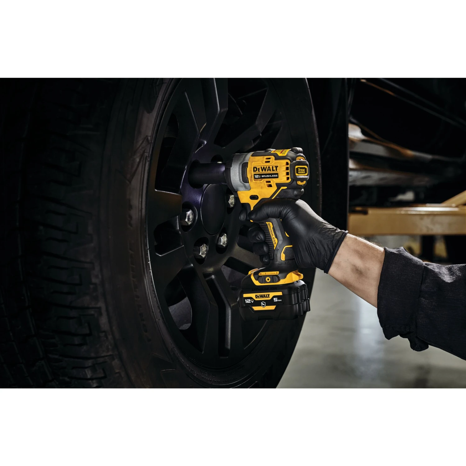 DEWALT XTREME 12-volt Max Variable Speed Brushless 1/2-in Drive Cordless Impact Wrench (Battery Not Included And Charger Not Included) 14 DEWALT XTREME 12-volt Max Variable Speed Brushless 1/2-in Drive Cordless Impact Wrench (Battery Not Included And Charger Not Included) - Image 14