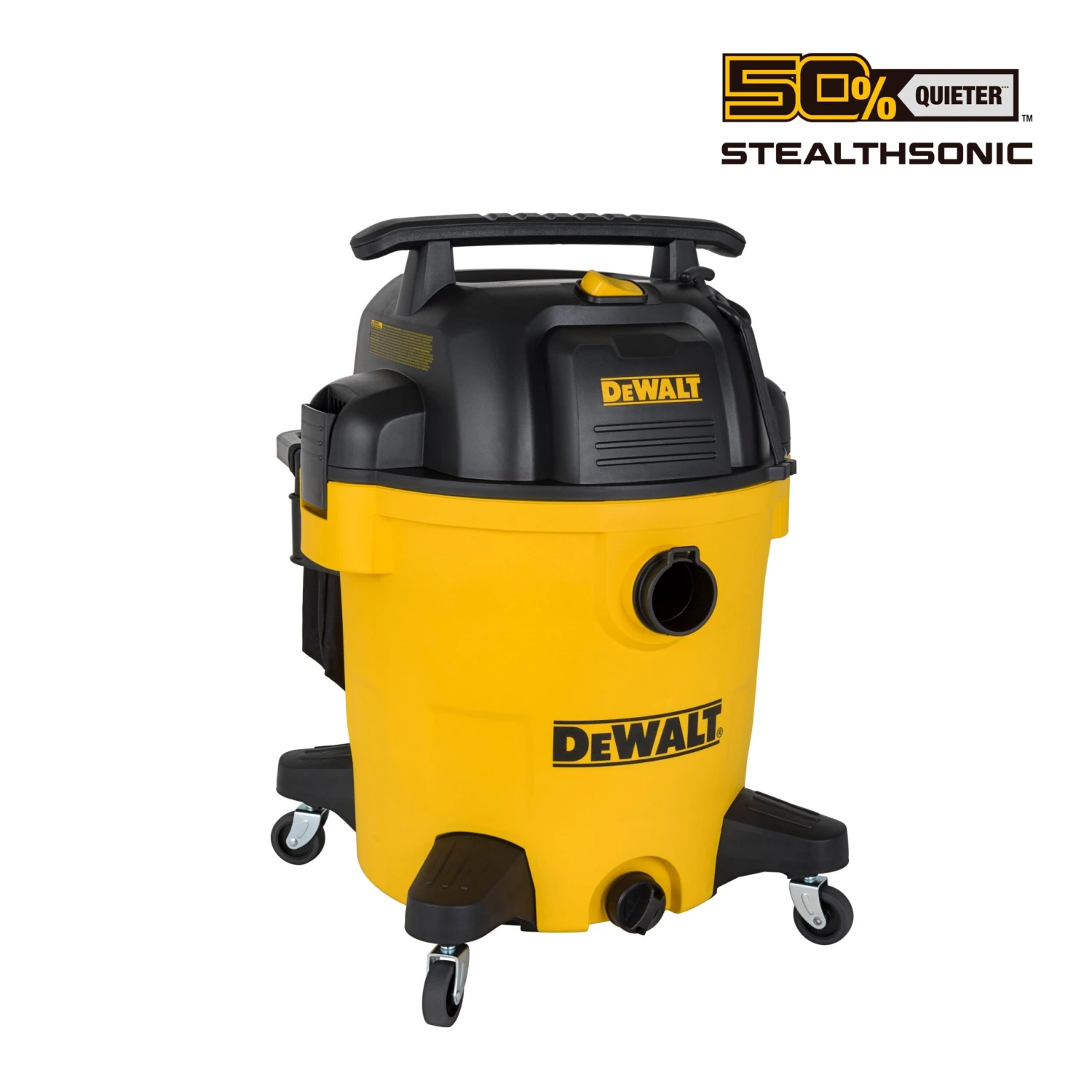 DEWALT Stealthsonic Quiet 12-Gallon 5.5 HP Corded Wet/Dry Shop Vacuum With Accessories Included 6 DEWALT Stealthsonic Quiet 12-Gallon 5.5 HP Corded Wet/Dry Shop Vacuum With Accessories Included - Image 6