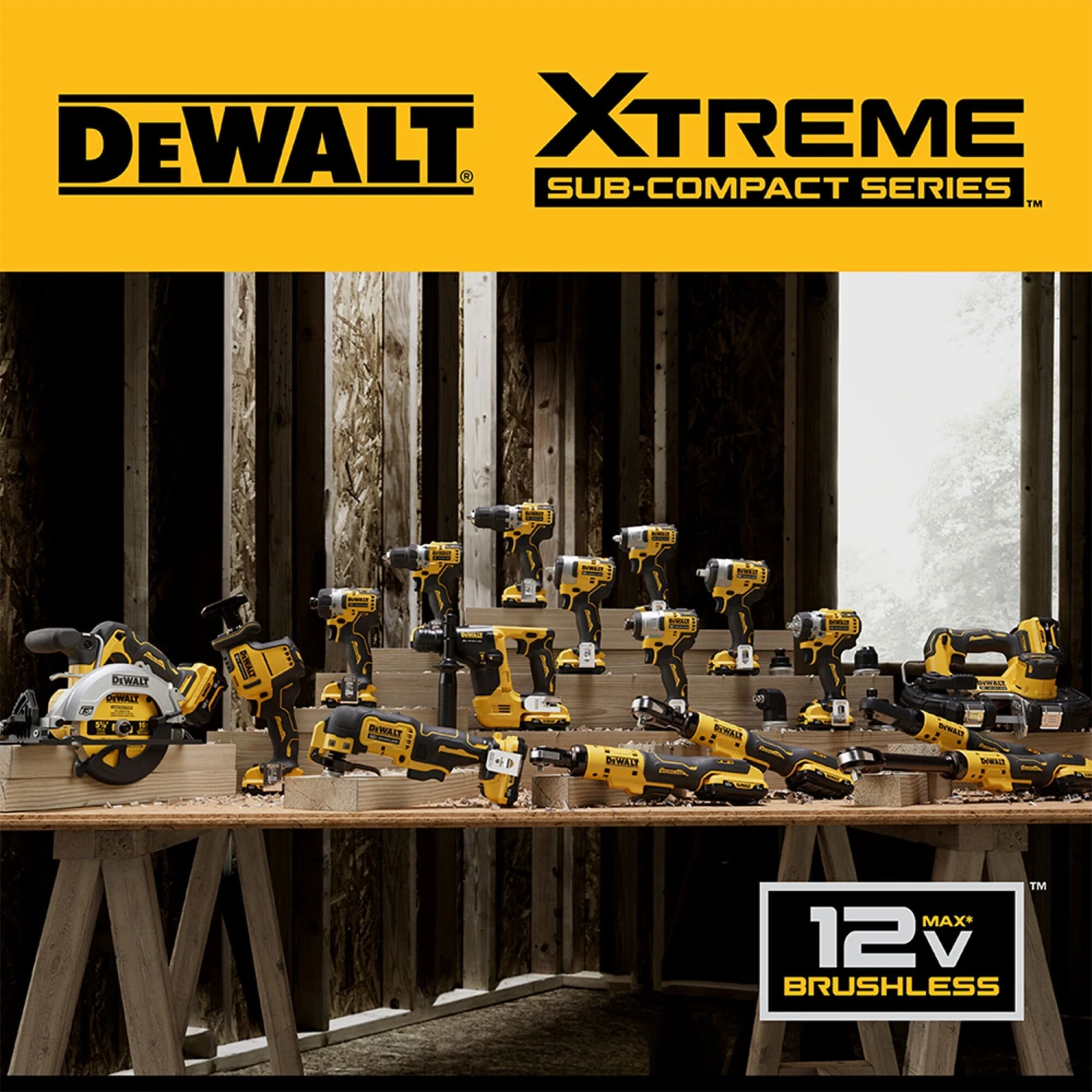 DEWALT XTREME 12-volt Max Variable Speed Brushless 1/2-in Drive Cordless Impact Wrench (Battery Not Included And Charger Not Included) 7 DEWALT XTREME 12-volt Max Variable Speed Brushless 1/2-in Drive Cordless Impact Wrench (Battery Not Included And Charger Not Included) - Image 7