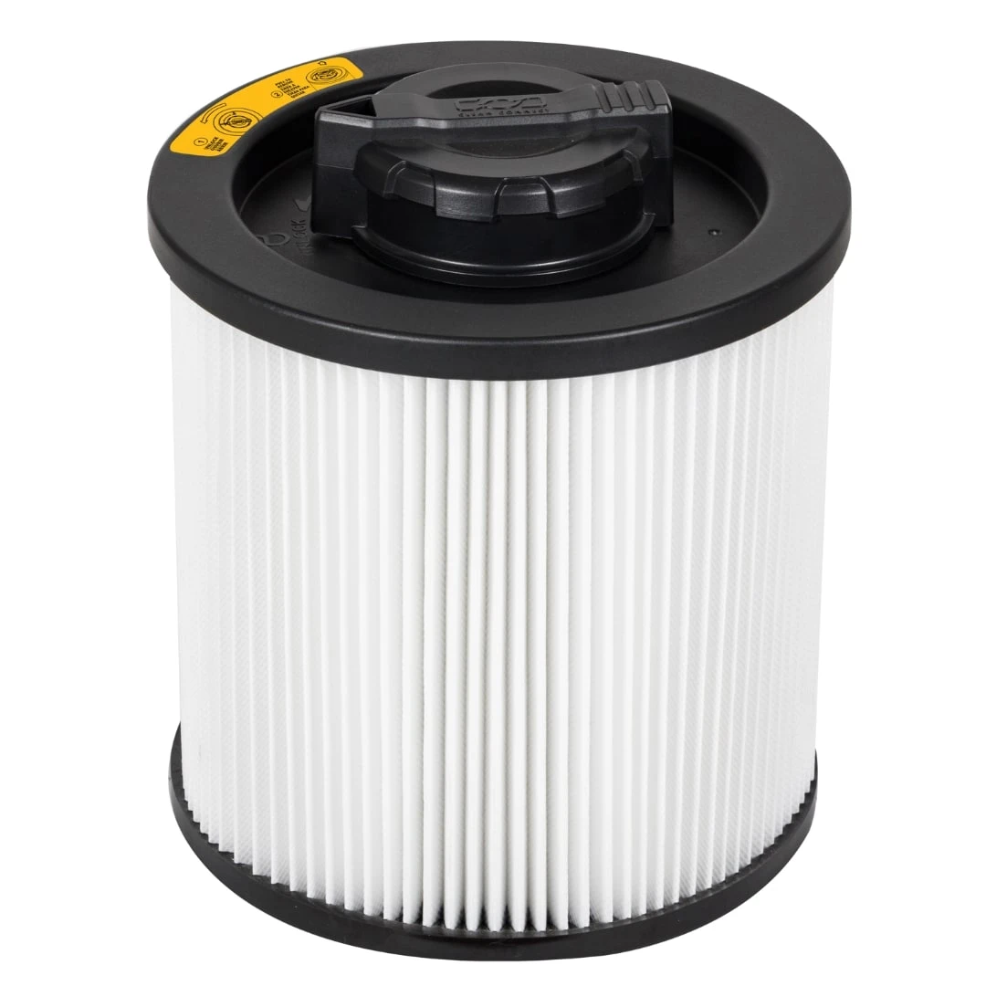 DEWALT Reusable Large Wet/Dry Shop Vacuum Cartridge Filter 1 DEWALT Reusable Large Wet/Dry Shop Vacuum Cartridge Filter