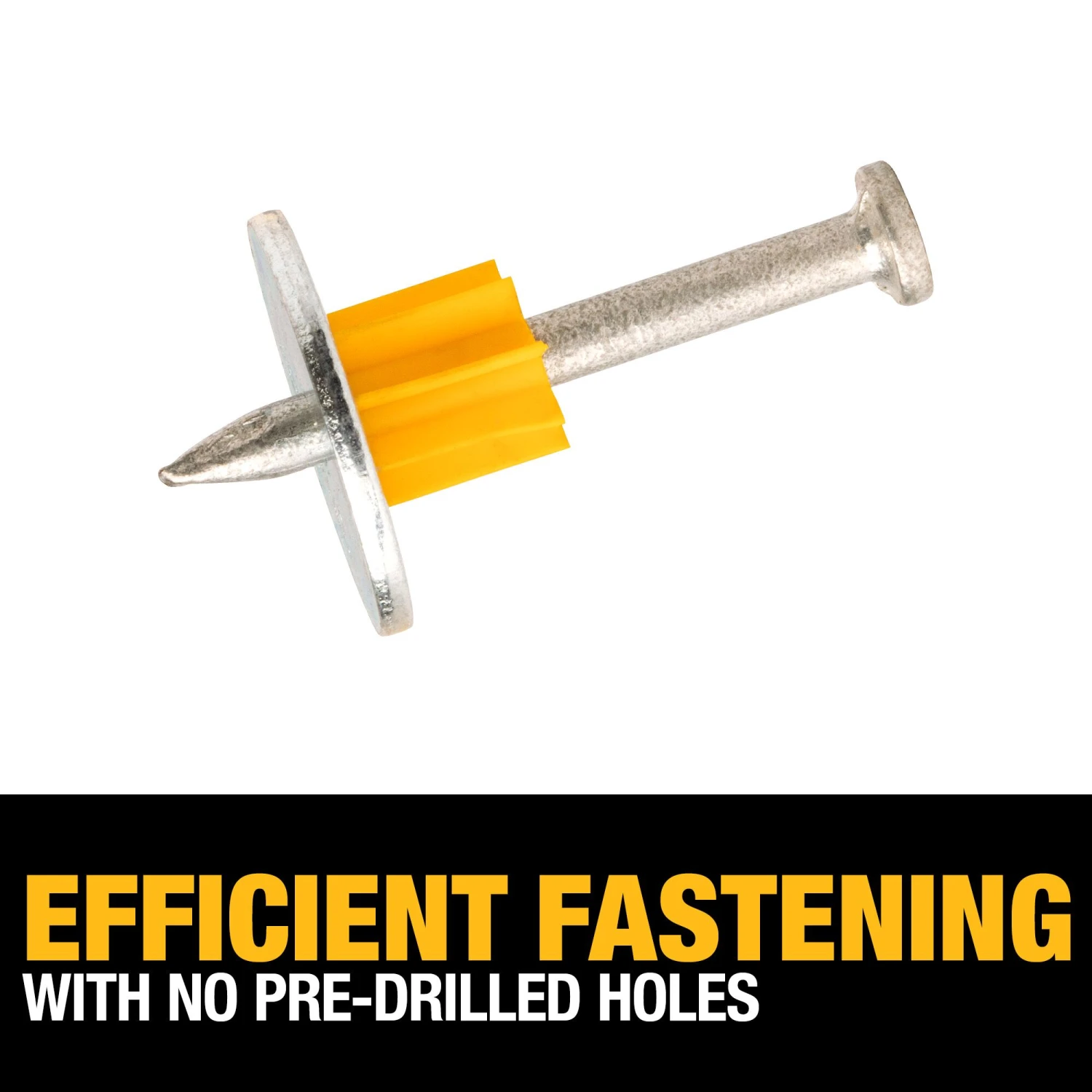 DEWALT 100 -Pack 1-1/2-in Washered Drive Pin 3 DEWALT 100 -Pack 1-1/2-in Washered Drive Pin - Image 3