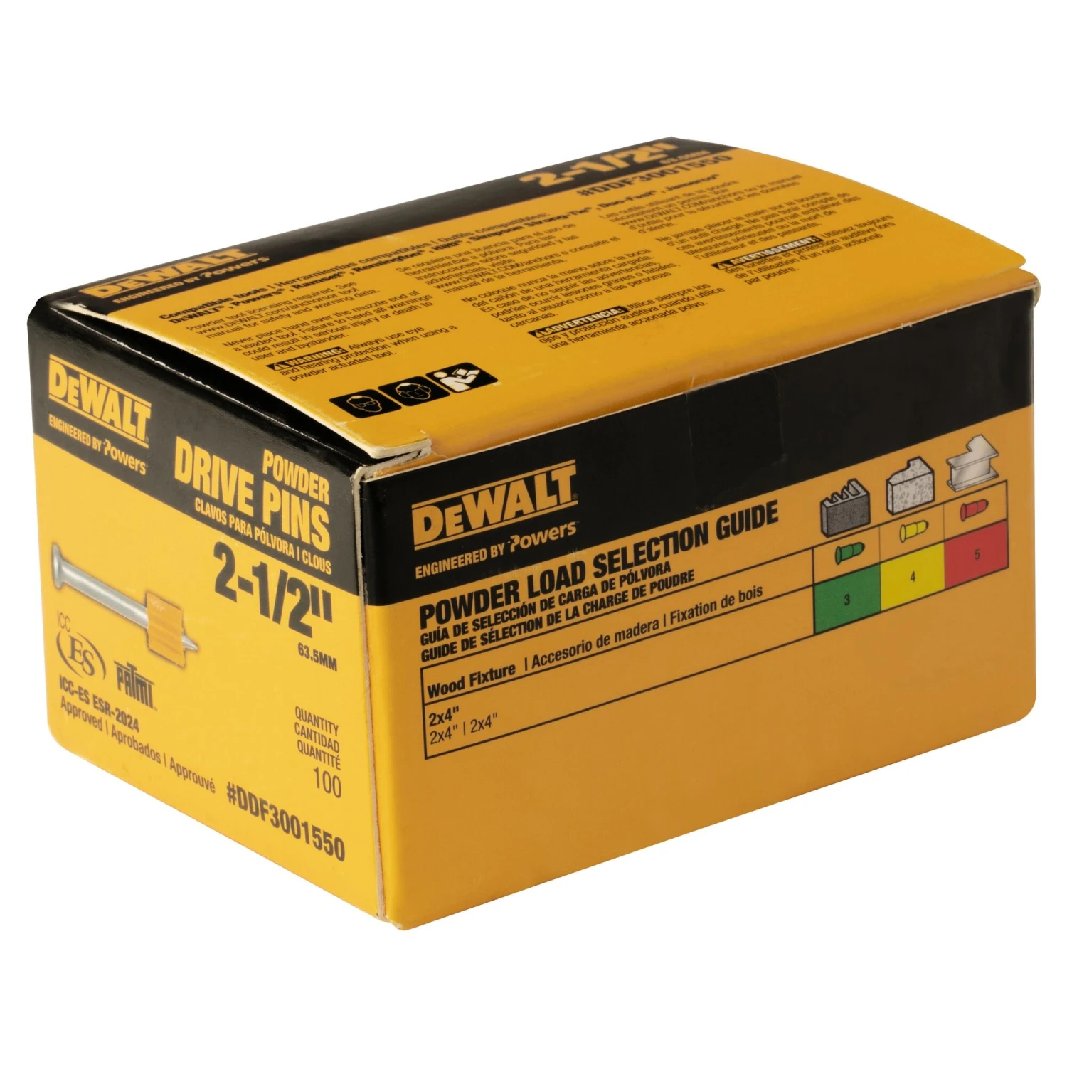 DEWALT 100 -Pack 2-1/2-in Non-washered Drive Pin 5 DEWALT 100 -Pack 2-1/2-in Non-washered Drive Pin - Image 5