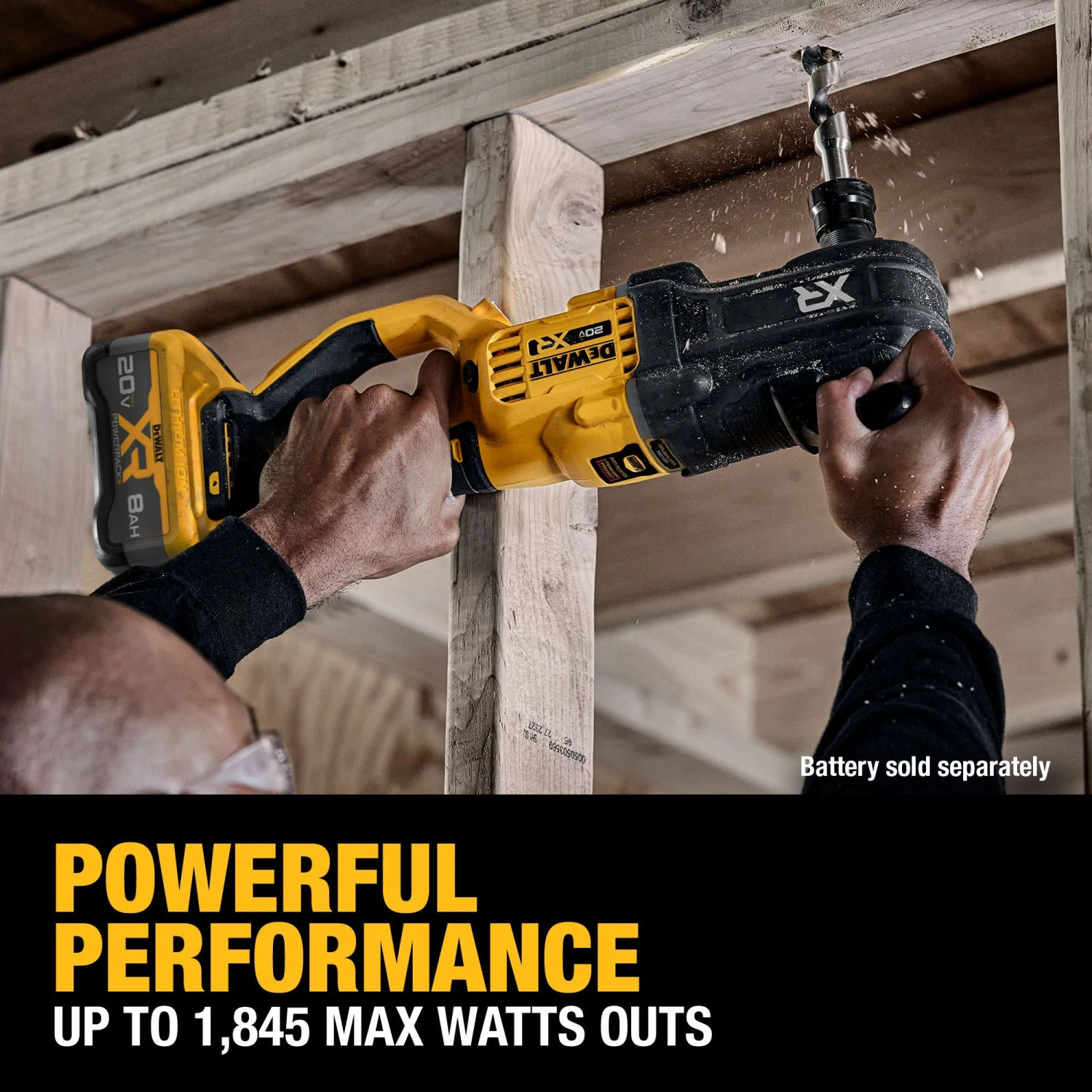 DEWALT XR 20-volt Max 7/16-in Keyless Brushless Cordless Drill ( Charger Not Included ) 6 DEWALT XR 20-volt Max 7/16-in Keyless Brushless Cordless Drill ( Charger Not Included ) - Image 6