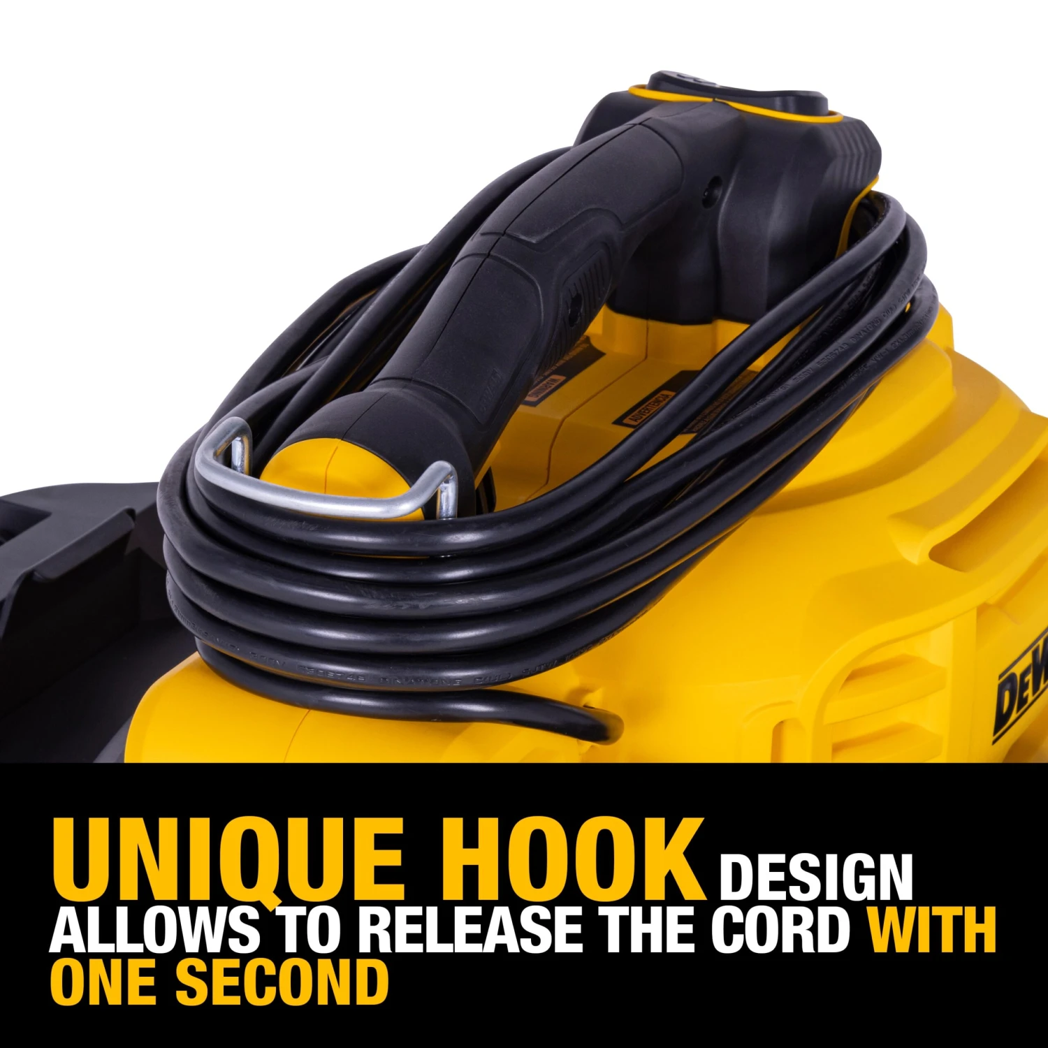 DEWALT Detachable Blower 12-Gallon 5.5 HP Corded Wet/Dry Shop Vacuum With Accessories Included 7 DEWALT Detachable Blower 12-Gallon 5.5 HP Corded Wet/Dry Shop Vacuum With Accessories Included - Image 7