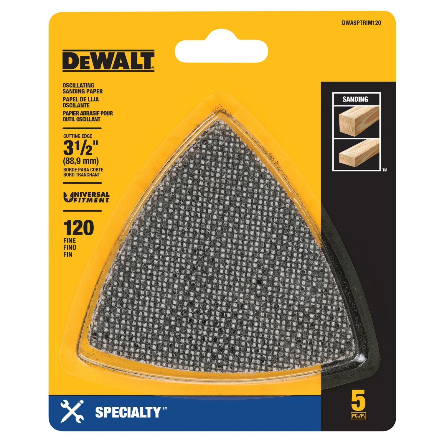 DEWALT 120 Sandpaper 3 DEWALT 120 Sandpaper - Image 3