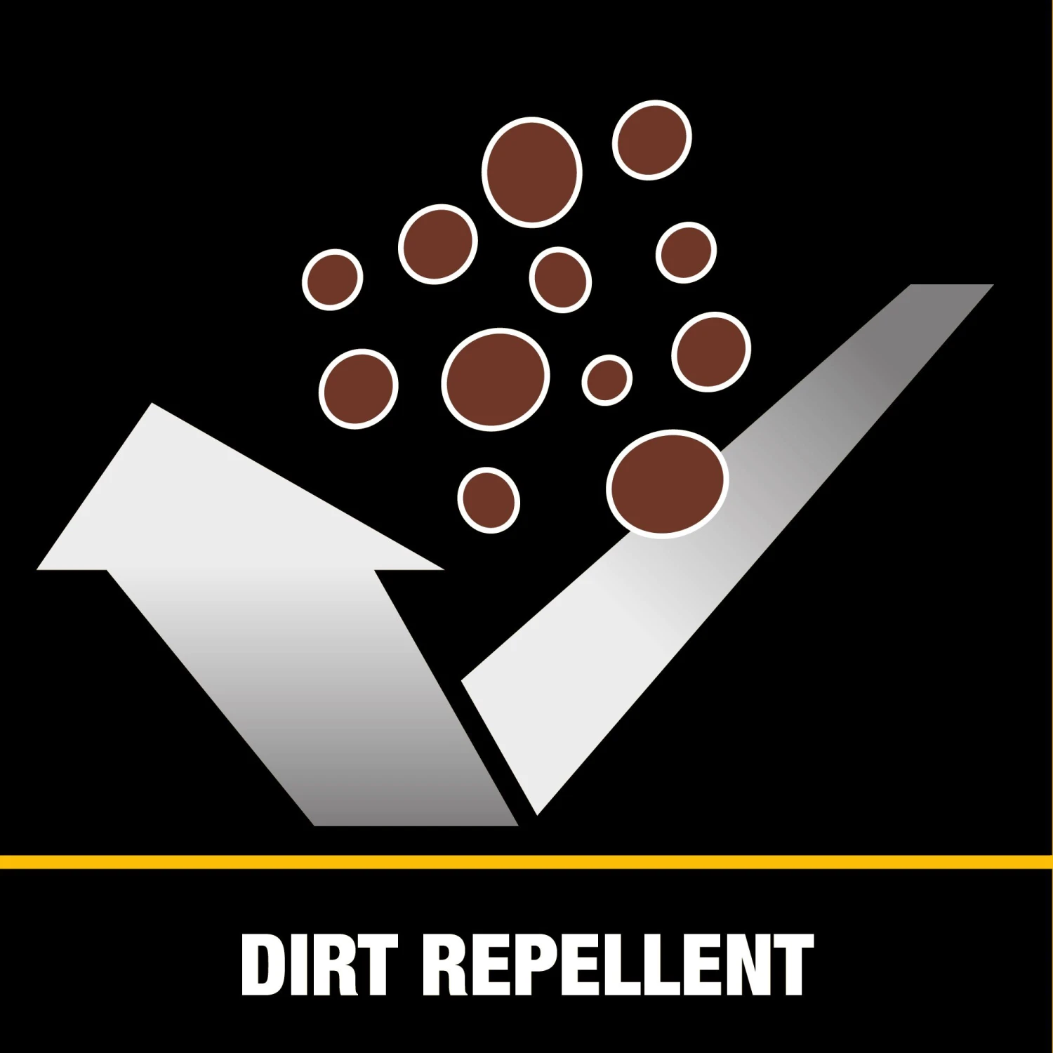 DEWALT Black - Yellow Polyester 7.75-in W X 18.75-in D X 13.75-in L Zippered Backpack 6 DEWALT Black - Yellow Polyester 7.75-in W X 18.75-in D X 13.75-in L Zippered Backpack - Image 6