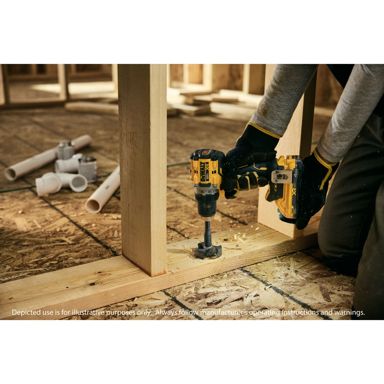 DEWALT 20-volt Max 1/2-in Keyless Brushless Cordless Drill ( 2 -Batteries Included, And Charger Included ) 13 DEWALT 20-volt Max 1/2-in Keyless Brushless Cordless Drill ( 2 -Batteries Included, And Charger Included ) - Image 13